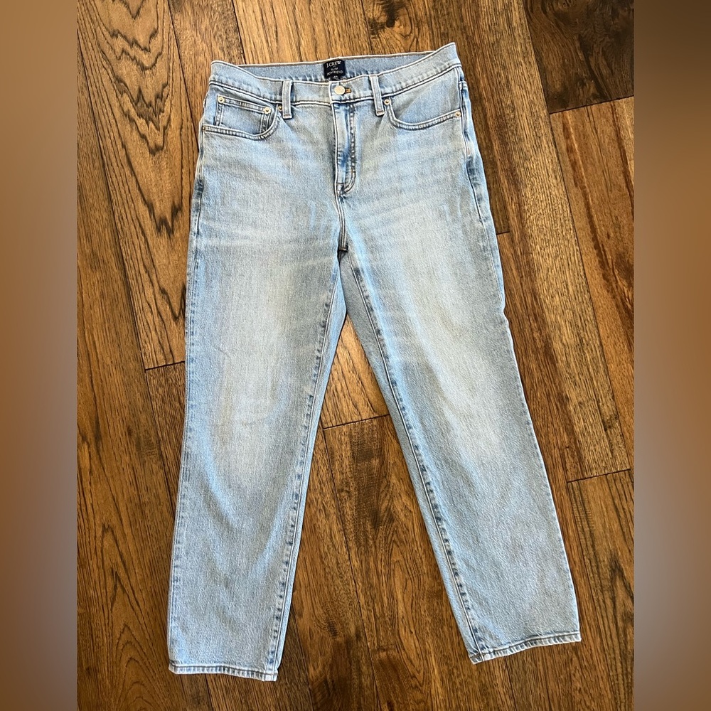 J.Crew Light Blue Denim Slim Boyfriend Jeans